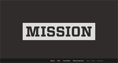 Desktop Screenshot of missionmedia.com