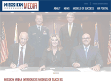 Tablet Screenshot of missionmedia.org